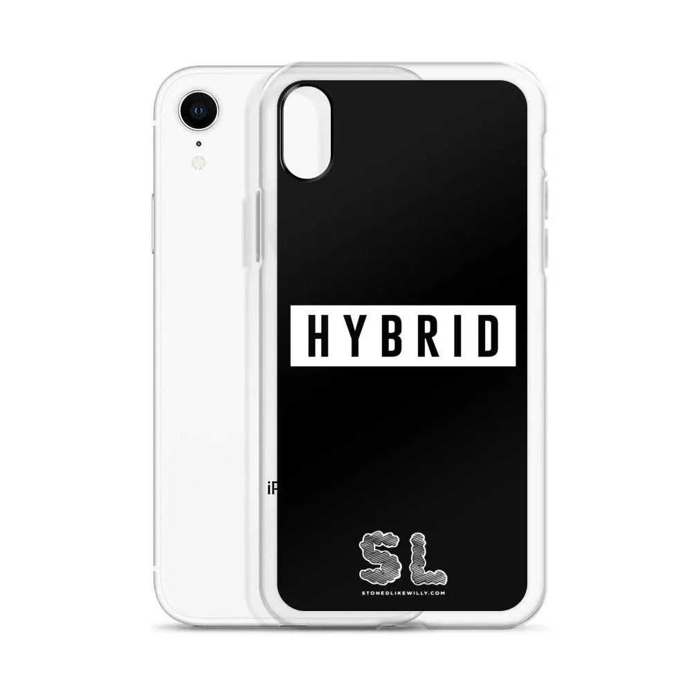 BLACK HYBRID iPhone Case