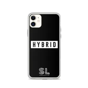 BLACK HYBRID iPhone Case