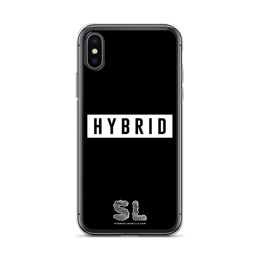 BLACK HYBRID iPhone Case