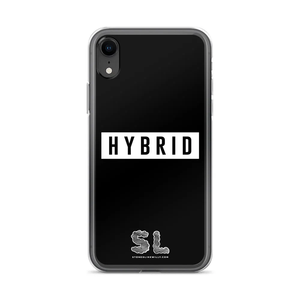 BLACK HYBRID iPhone Case