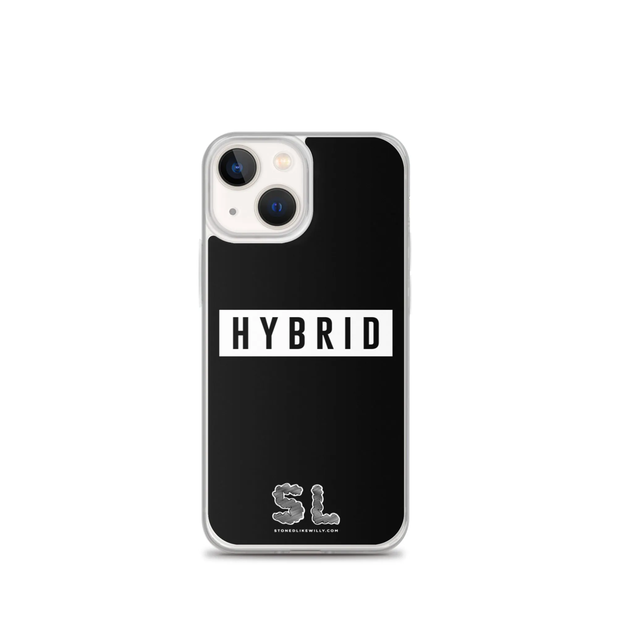 BLACK HYBRID iPhone Case