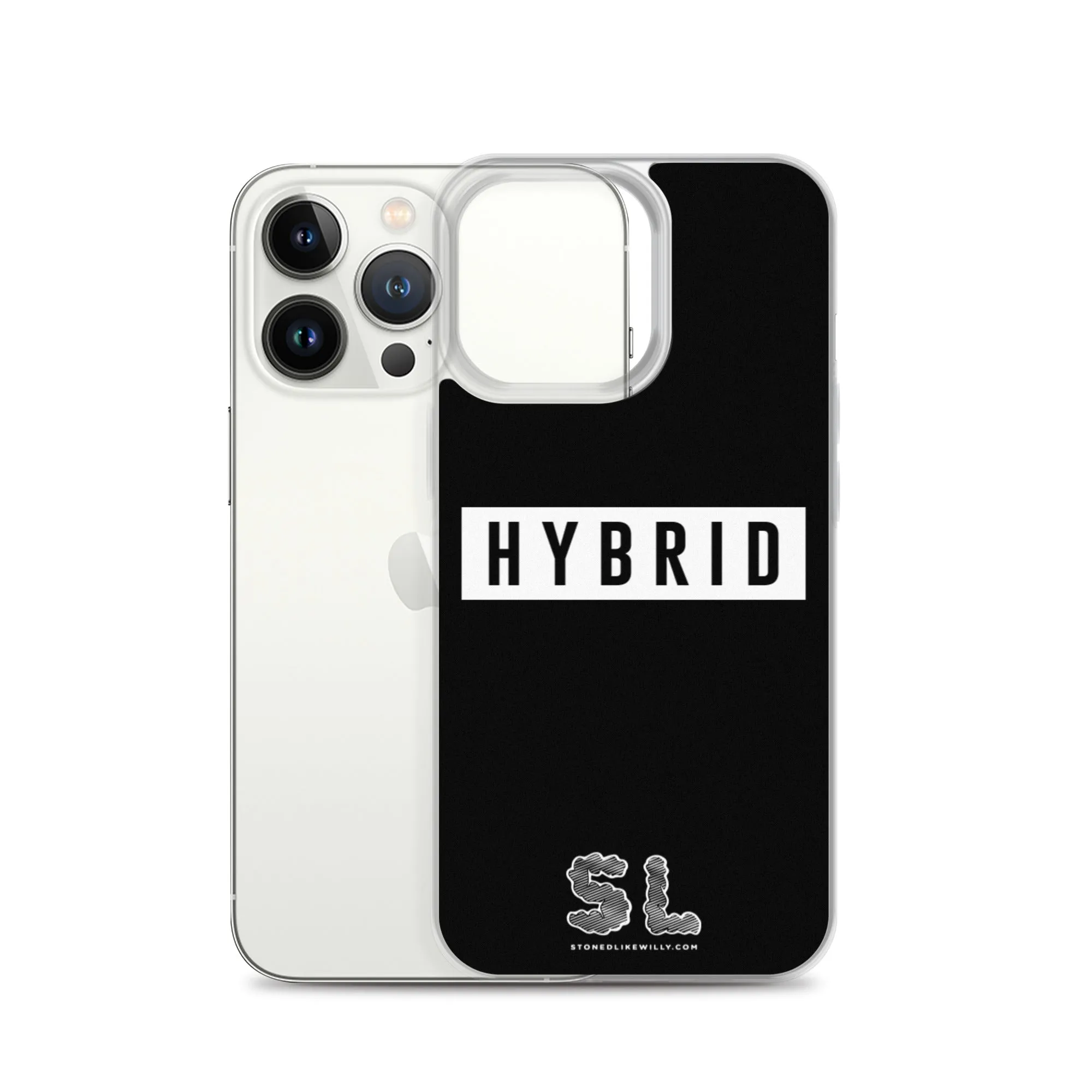 BLACK HYBRID iPhone Case