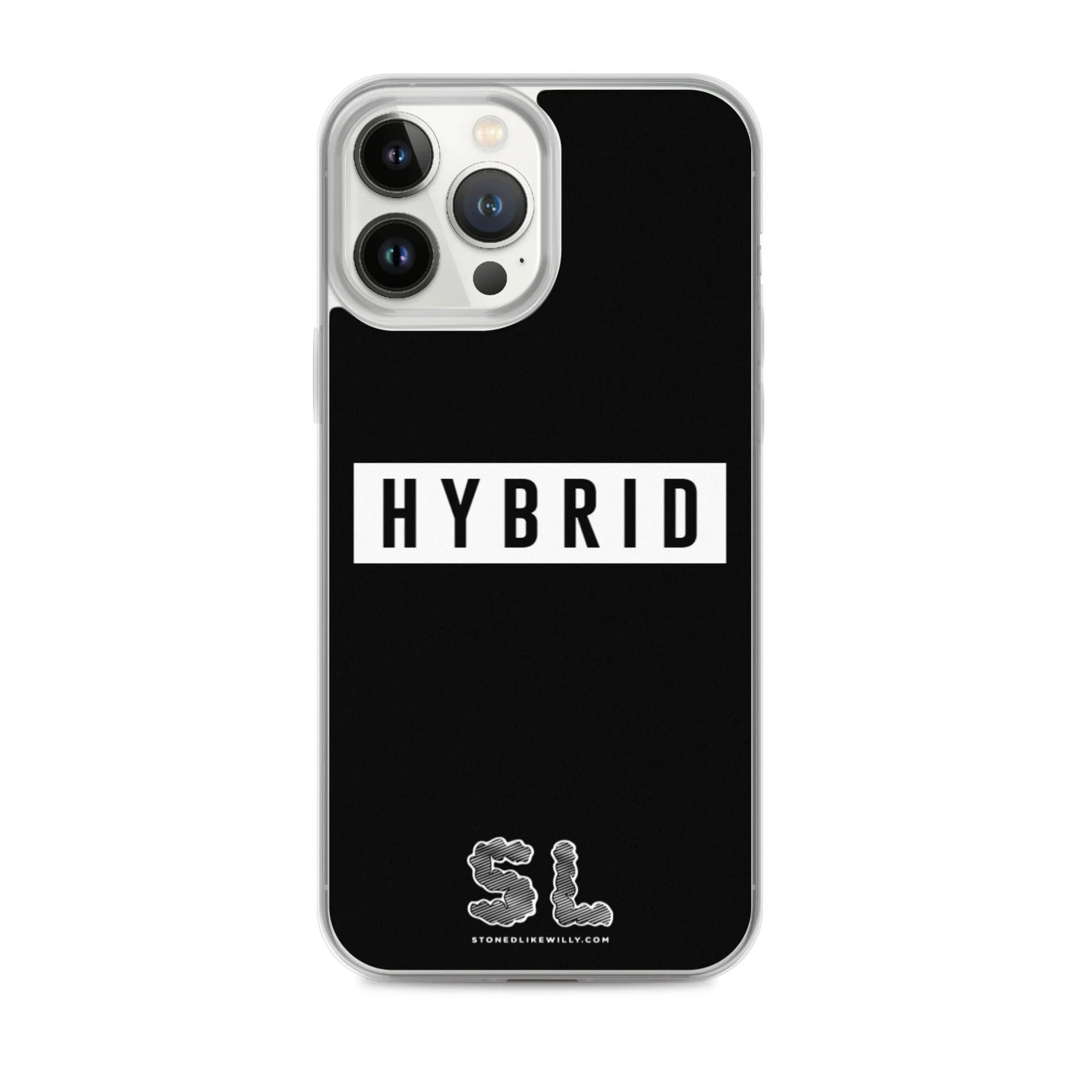 BLACK HYBRID iPhone Case
