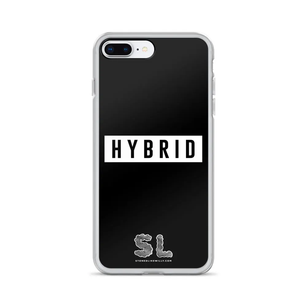 BLACK HYBRID iPhone Case