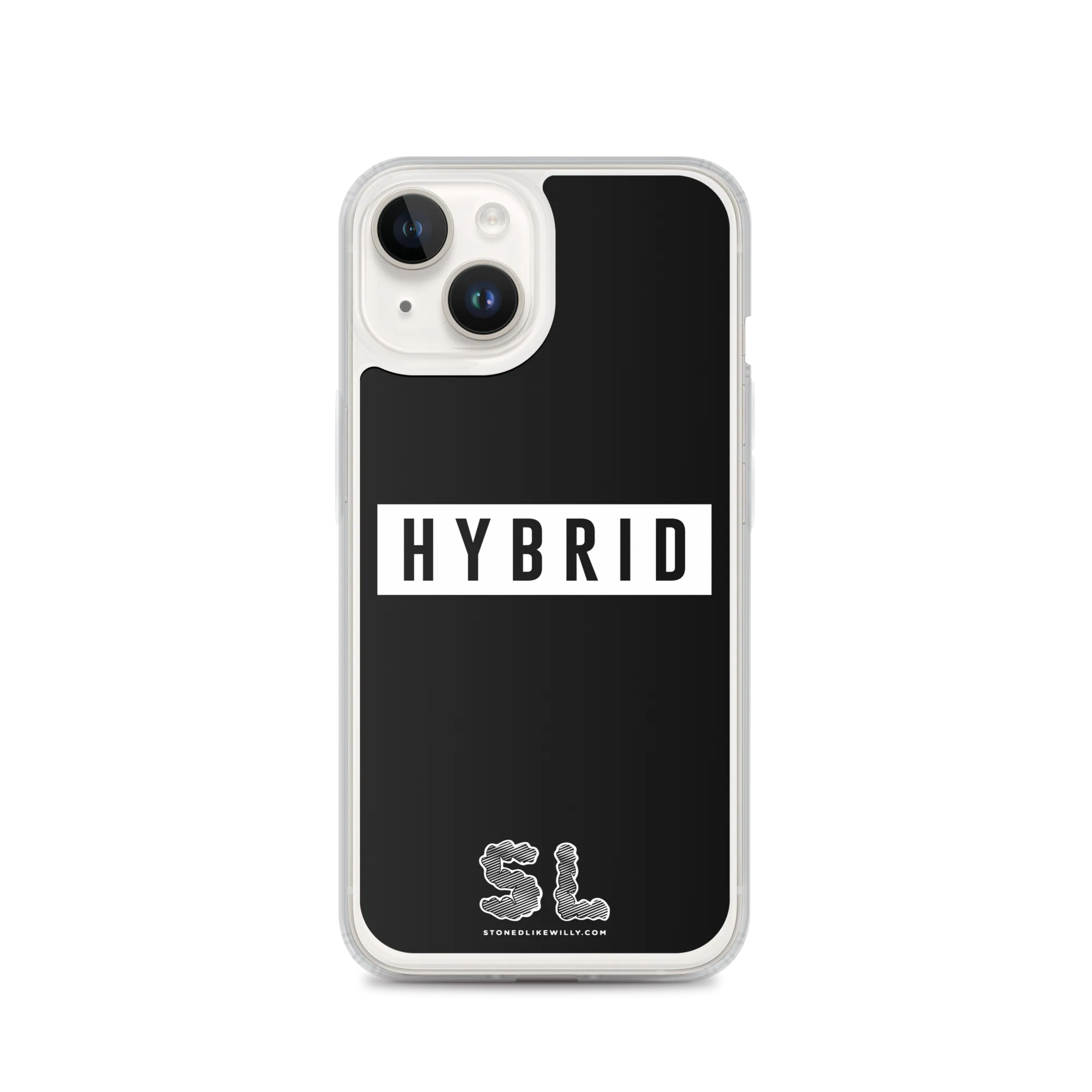 BLACK HYBRID iPhone Case