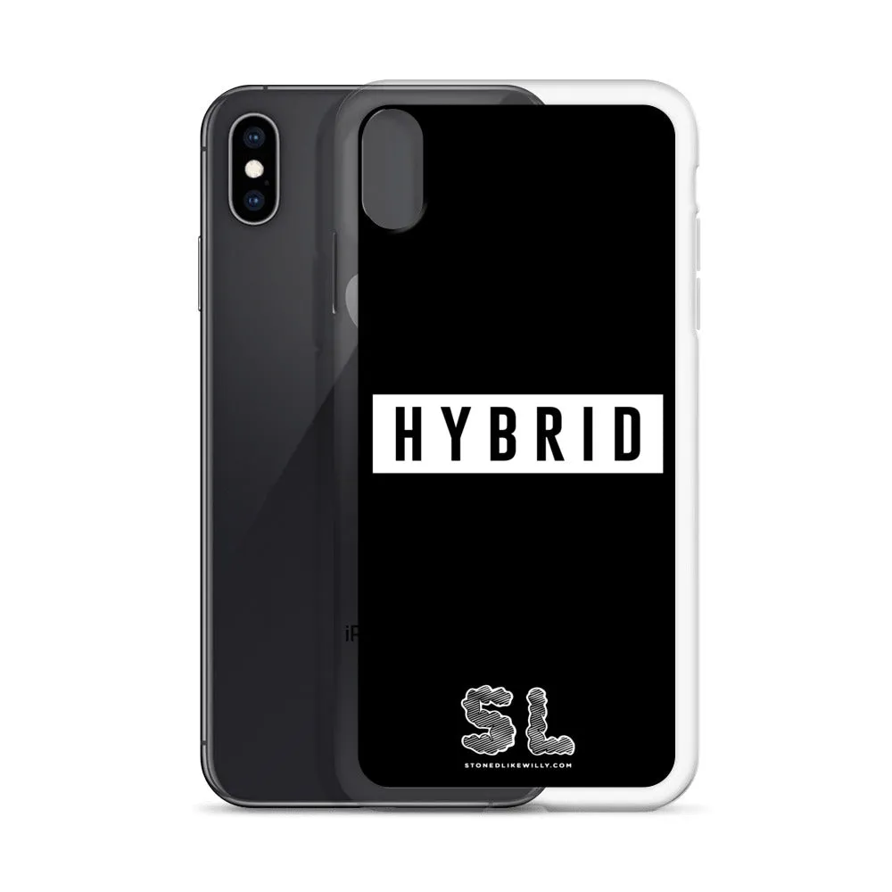 BLACK HYBRID iPhone Case