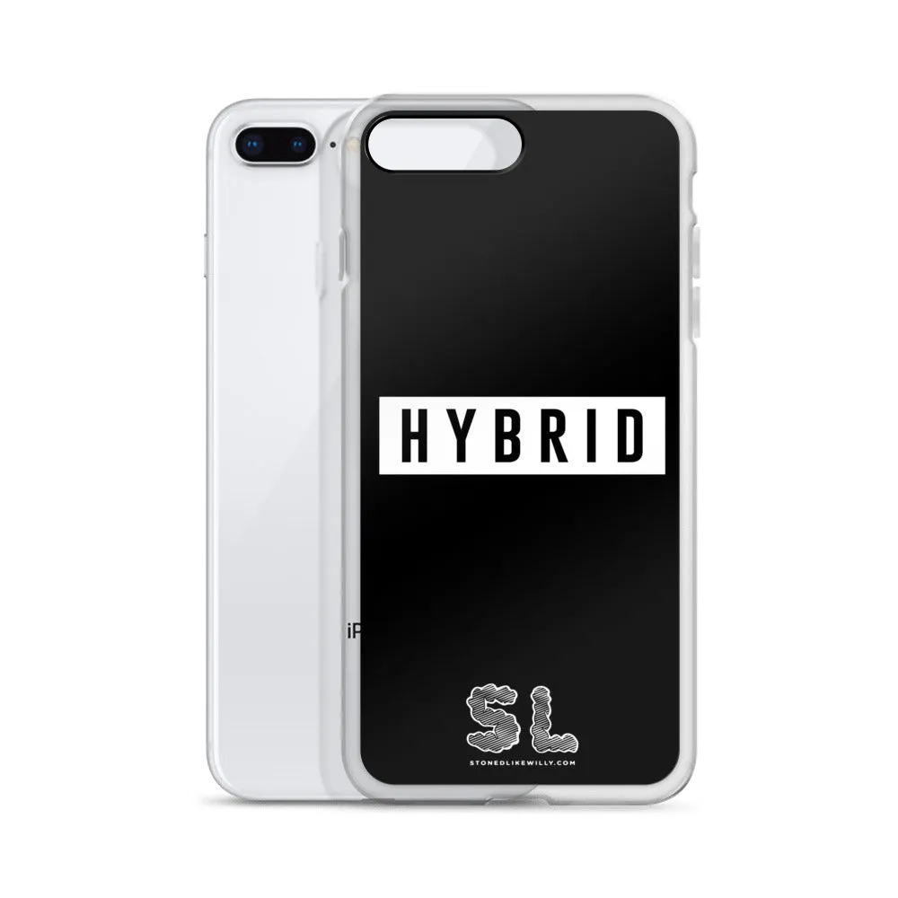 BLACK HYBRID iPhone Case