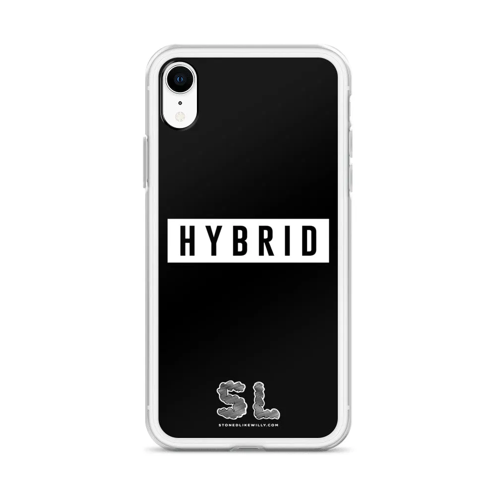 BLACK HYBRID iPhone Case