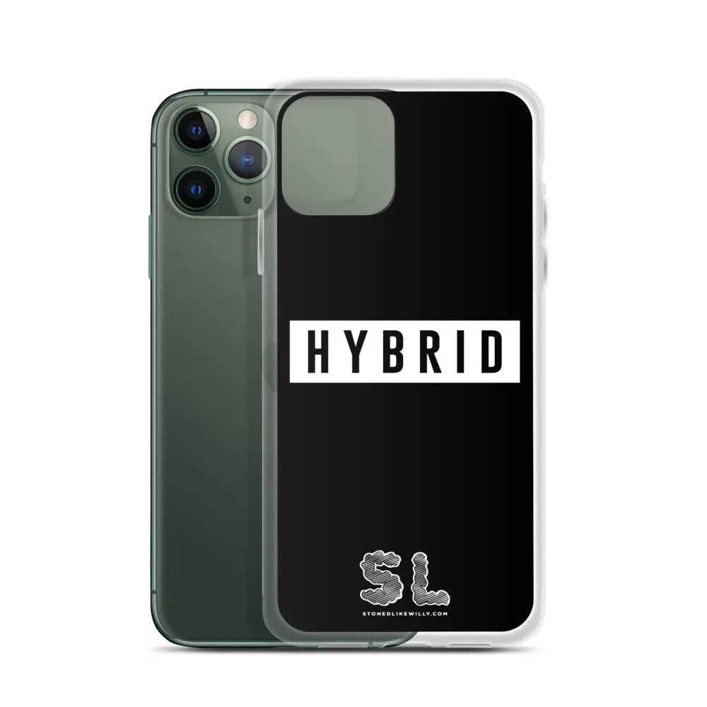BLACK HYBRID iPhone Case