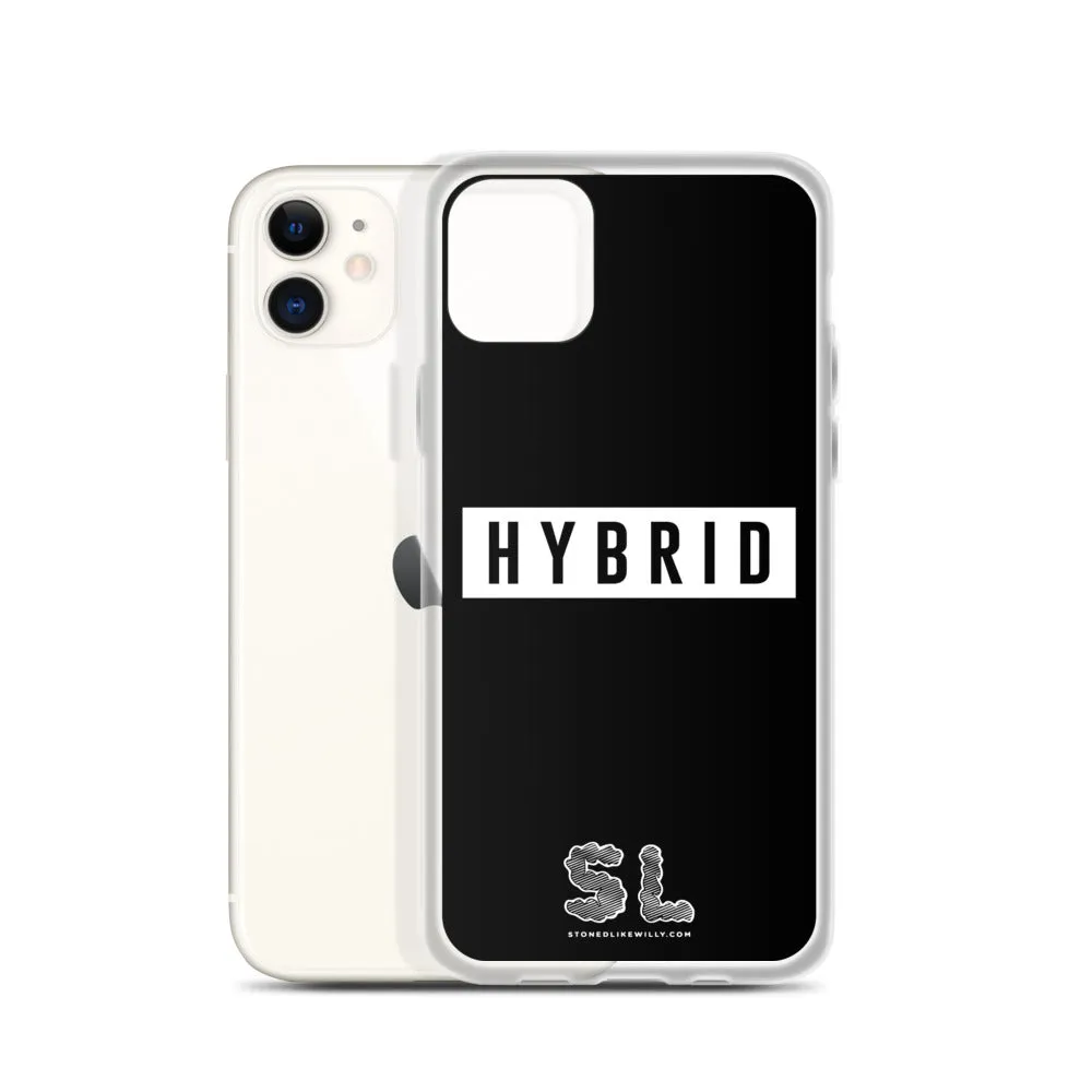BLACK HYBRID iPhone Case