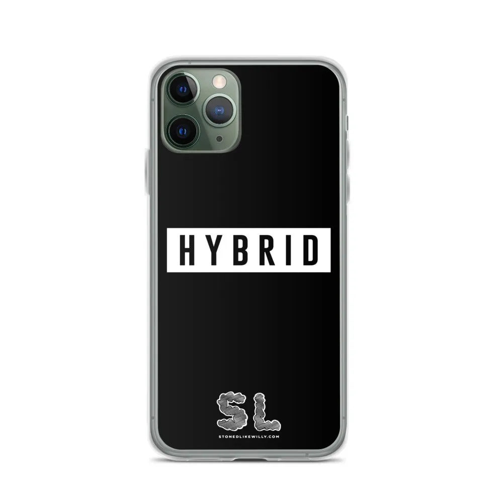 BLACK HYBRID iPhone Case