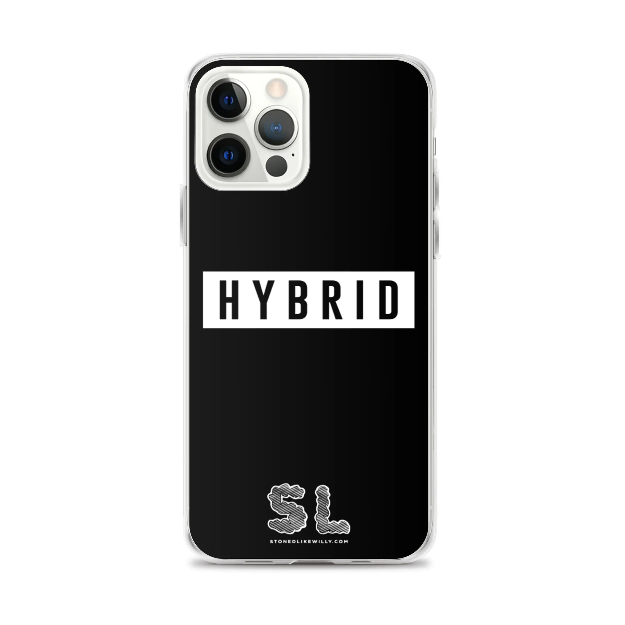 BLACK HYBRID iPhone Case