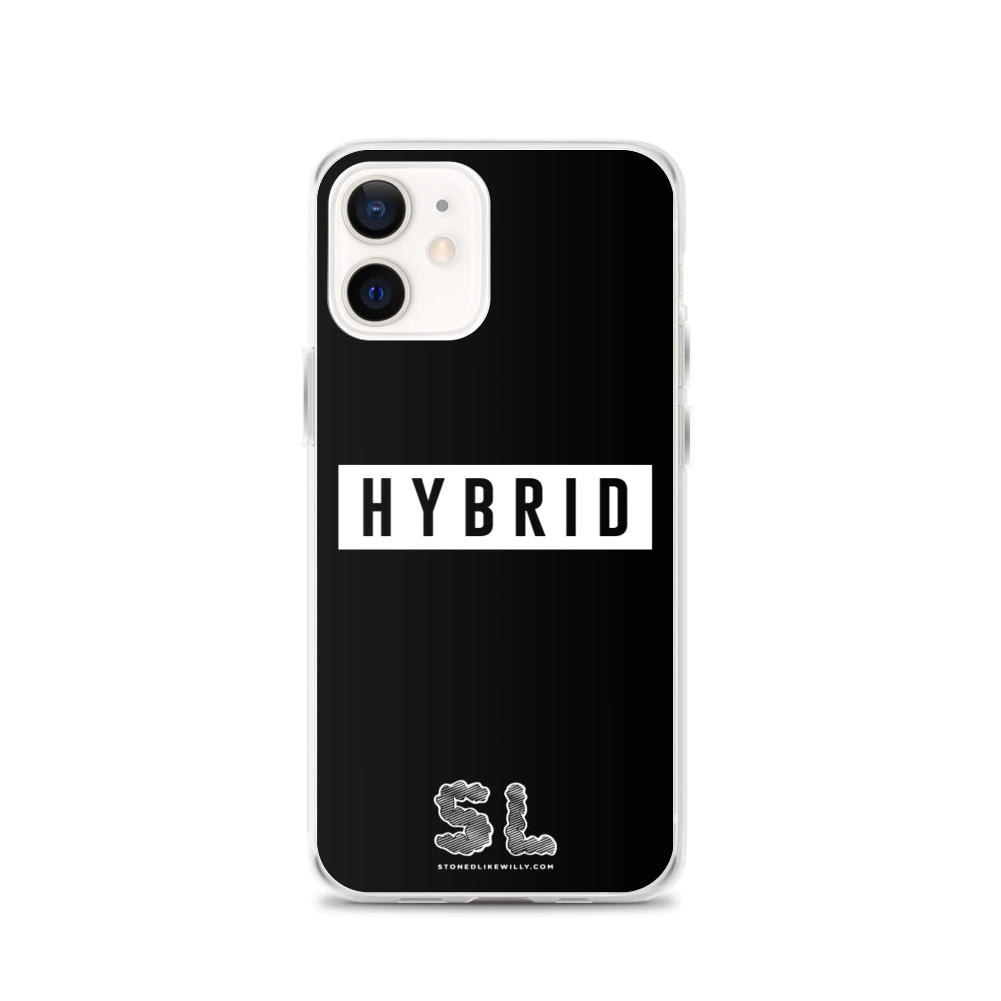 BLACK HYBRID iPhone Case