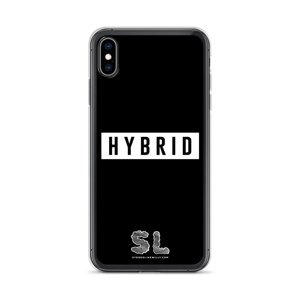 BLACK HYBRID iPhone Case