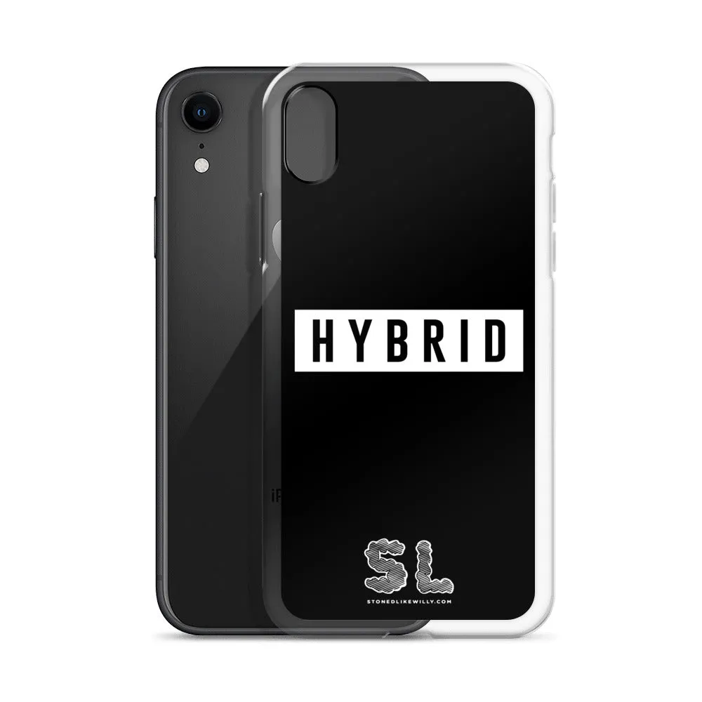 BLACK HYBRID iPhone Case