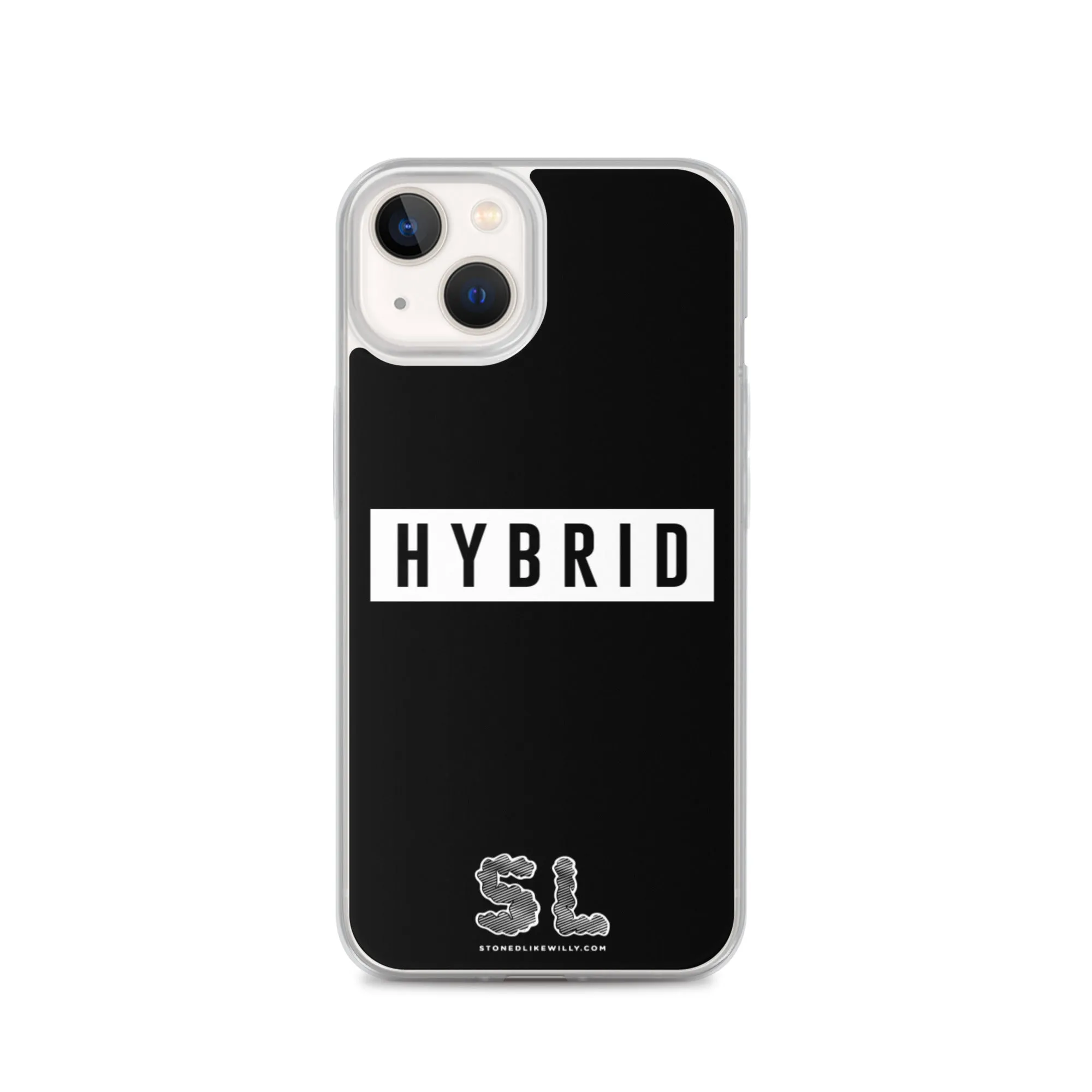 BLACK HYBRID iPhone Case