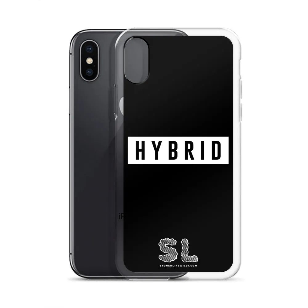 BLACK HYBRID iPhone Case