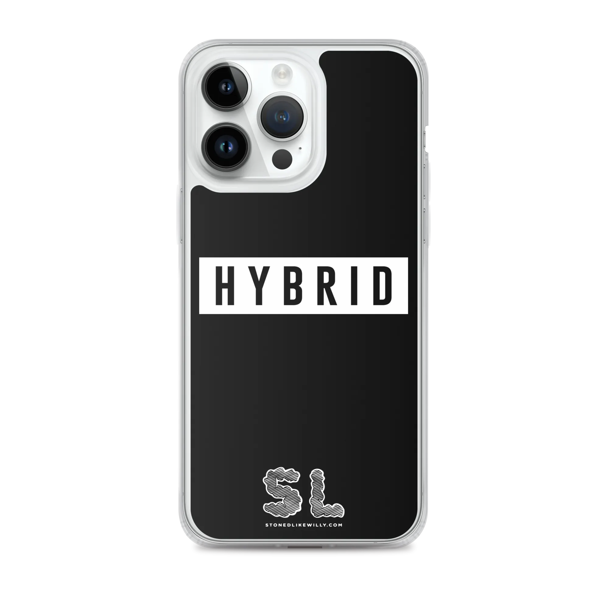 BLACK HYBRID iPhone Case