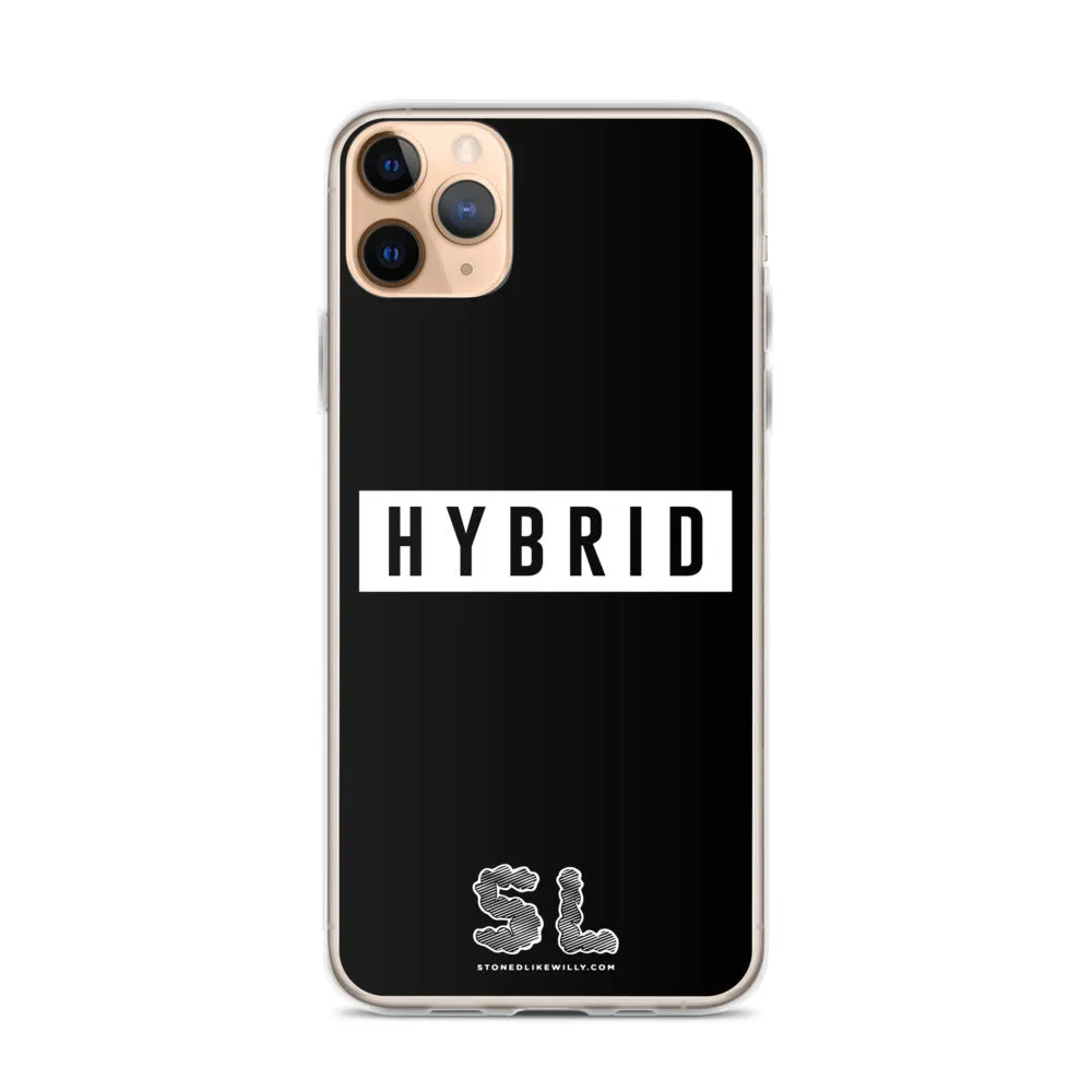 BLACK HYBRID iPhone Case