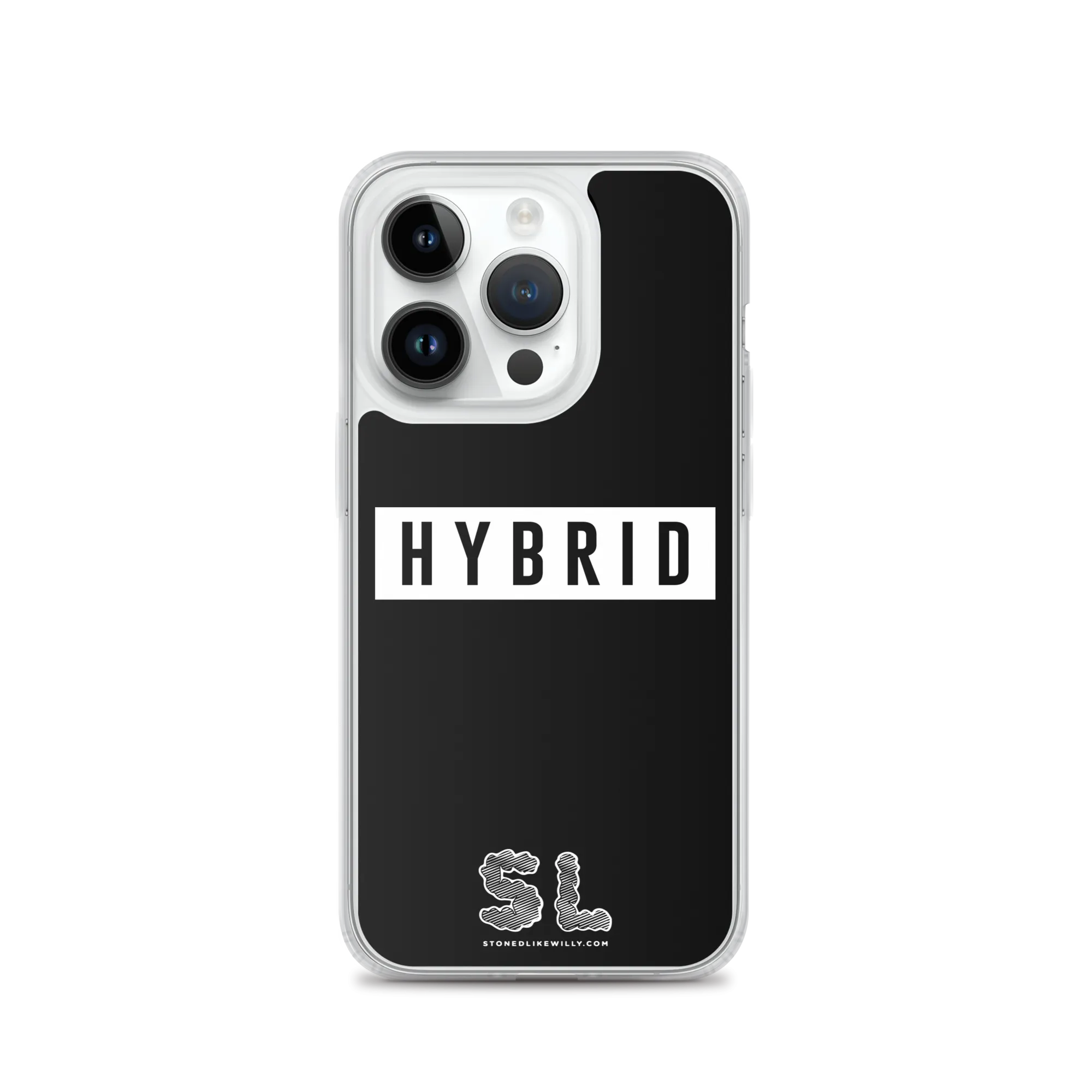 BLACK HYBRID iPhone Case