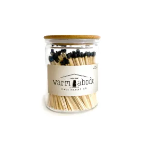 Black Warm Abode Matches
