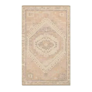 Boho Chic Soft Geometric Vintage Hand Tufted Rug