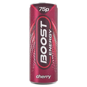 Boost Energy Cherry 250ml (Case of 24)