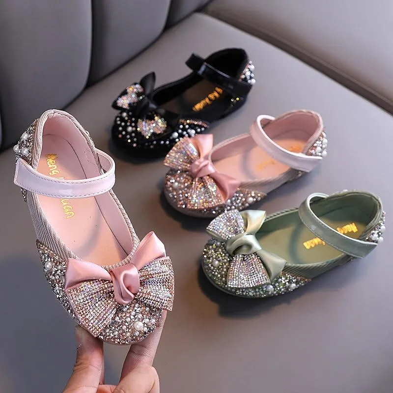 Bow Sparkles Sandals - Priority Shipping