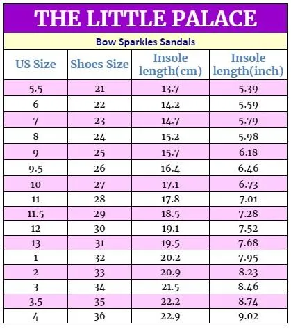 Bow Sparkles Sandals - Priority Shipping