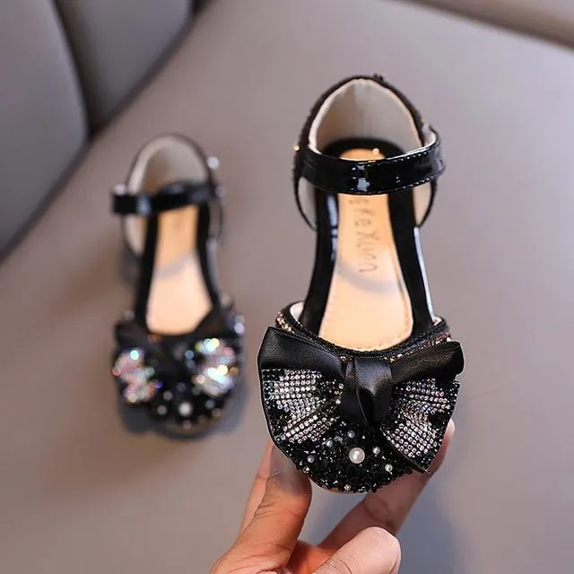 Bow Sparkles Sandals - Priority Shipping