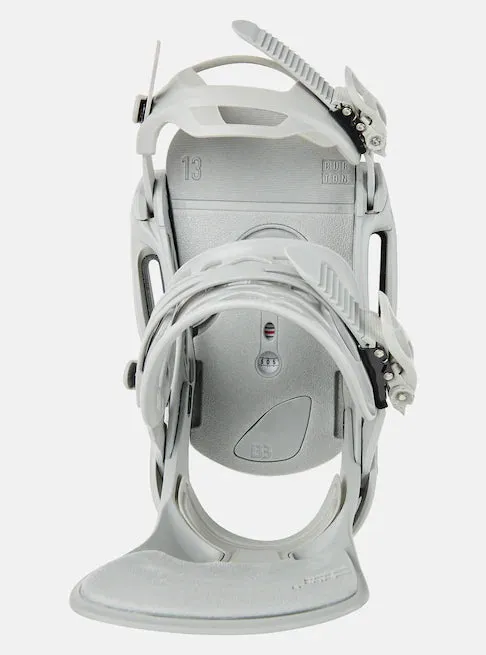 Burton Cartel X EST Snowboard Bindings Mens Grey / Logo