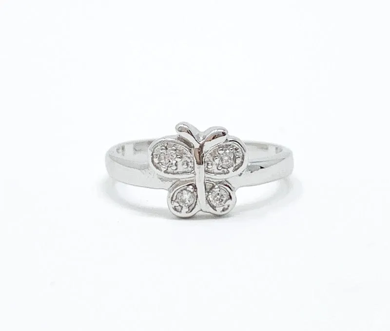 Butterfly Toe Ring