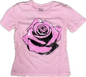 Californian Vintage- One Rose T-shirt (pink)