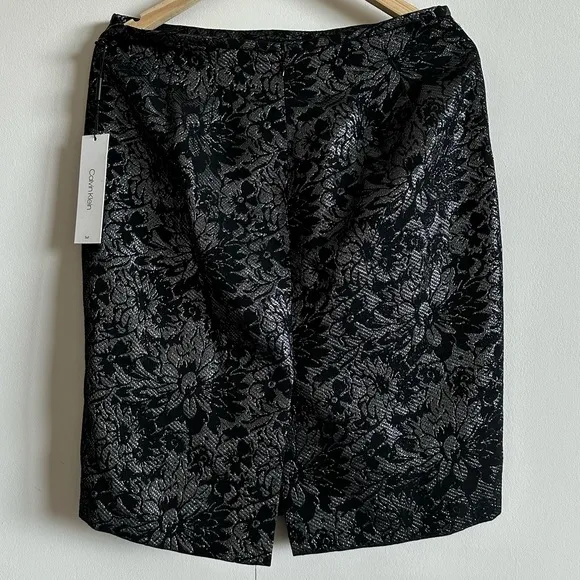 Calvin Klein Woven Pencil Skirt