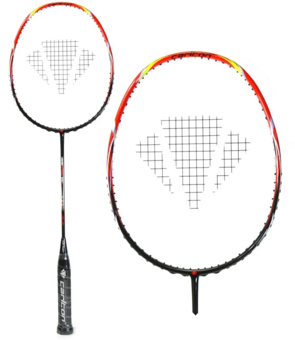 Carlton Aerospeed 100S Badminton Racket - Black / Red