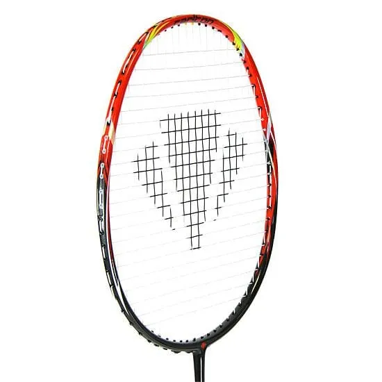 Carlton Aerospeed 100S Badminton Racket - Black / Red