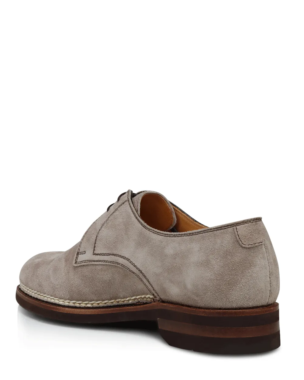 Carnera Suede Laceup in Cerbiatto