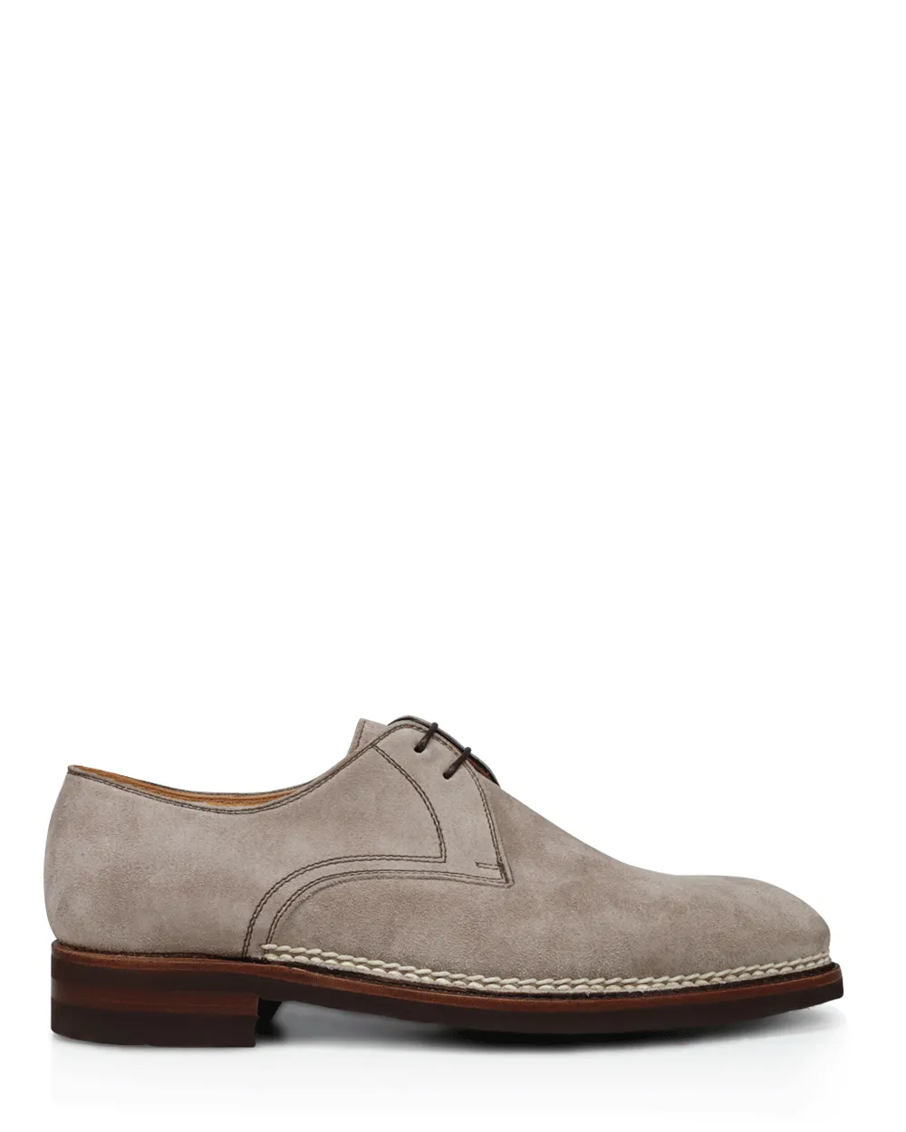 Carnera Suede Laceup in Cerbiatto