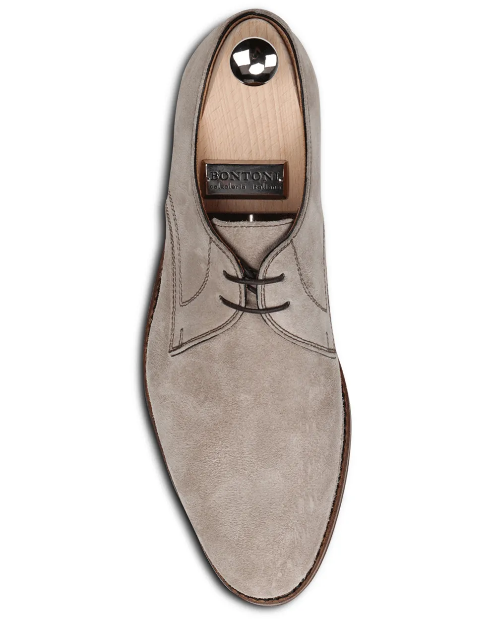 Carnera Suede Laceup in Cerbiatto