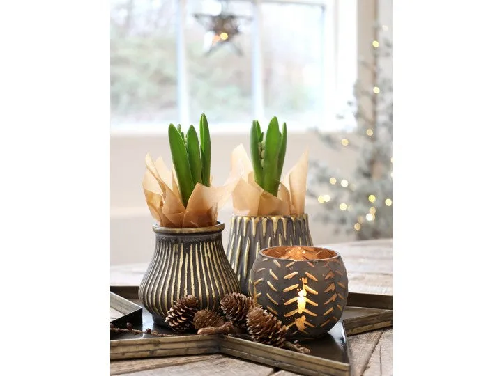 Chic Antique Rillet Fyrfadsstage