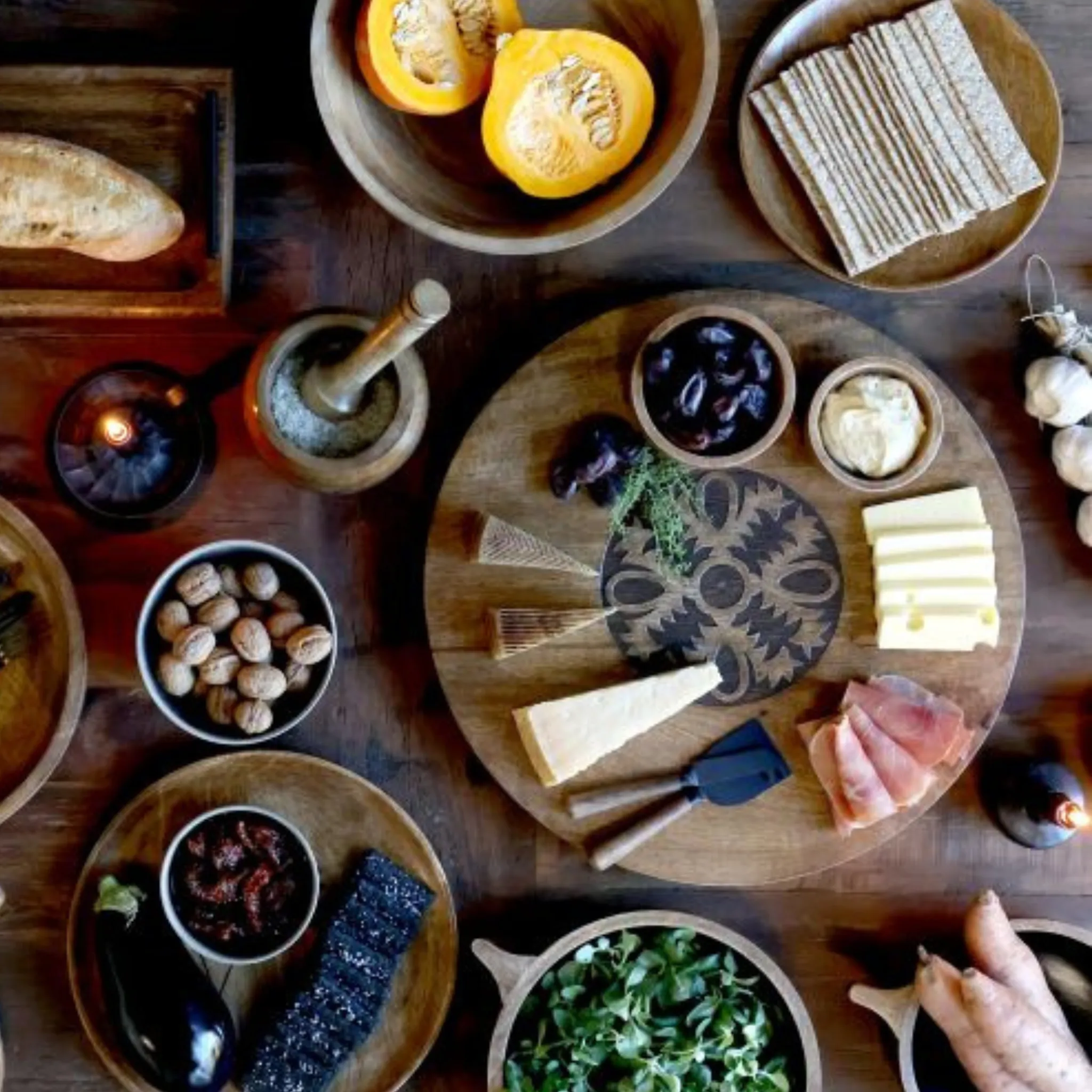 Chic Antique Tapasfad med drejefod