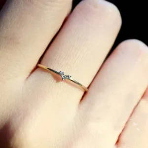 Chic Dainty Heart Ring