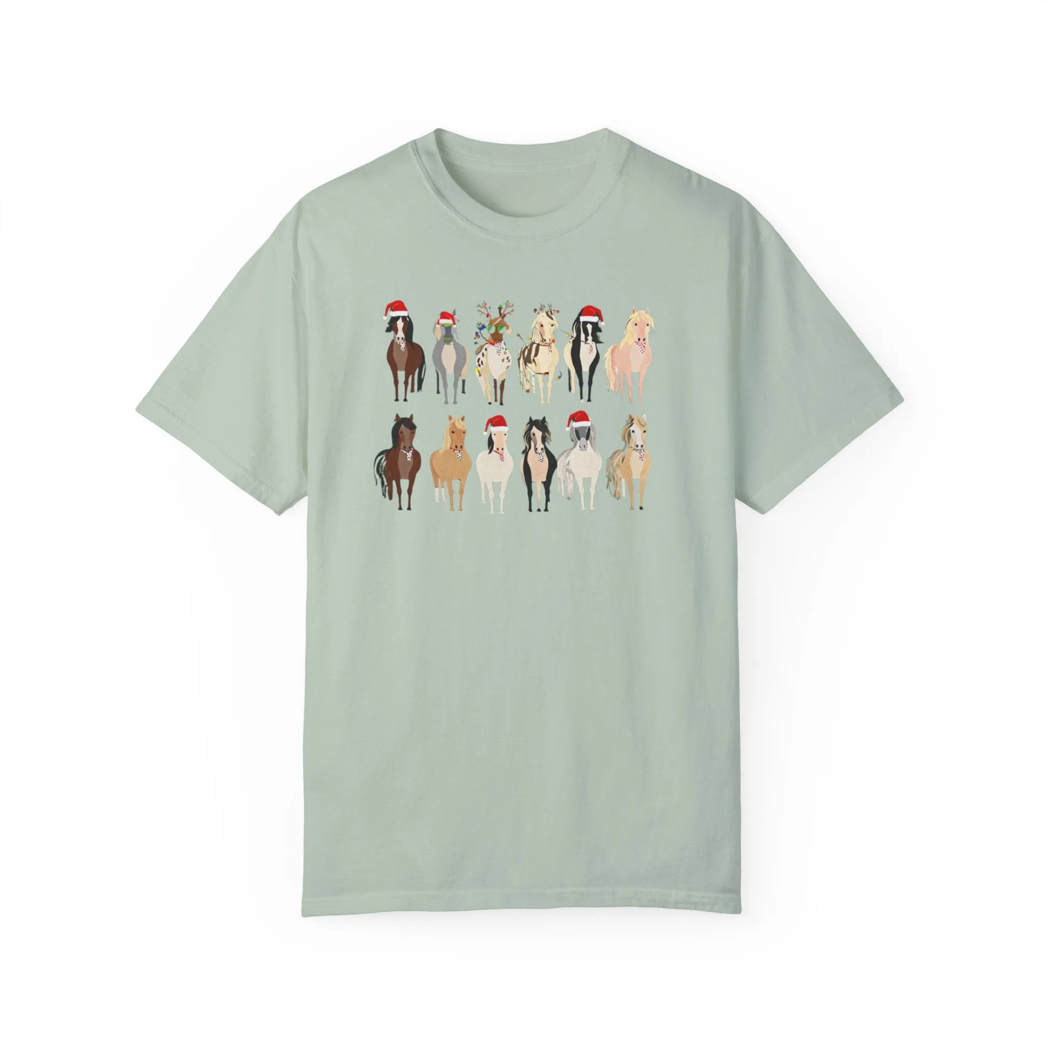 Christmas Horse Shirt Tee