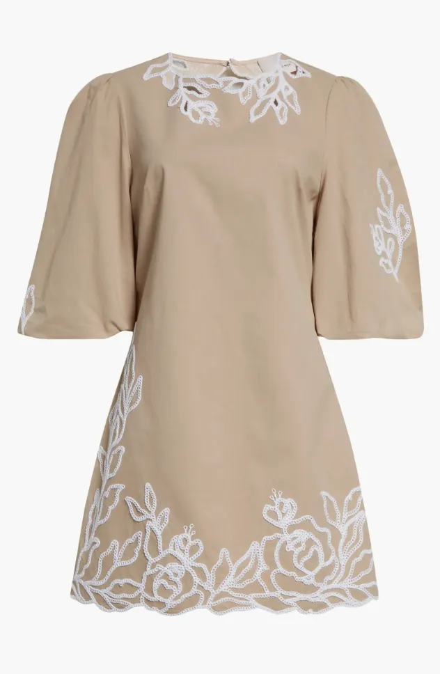 CINQ Á SEPT PEONIES AURA DRESS