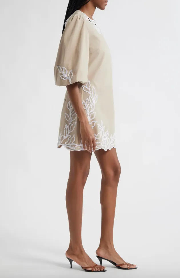 CINQ Á SEPT PEONIES AURA DRESS