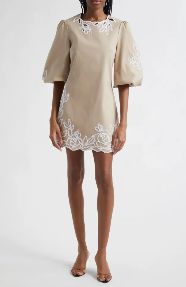 CINQ Á SEPT PEONIES AURA DRESS