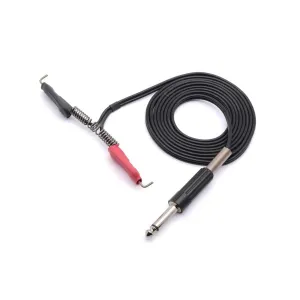 Clipend clipcord with 1/4" mono plug - 8'