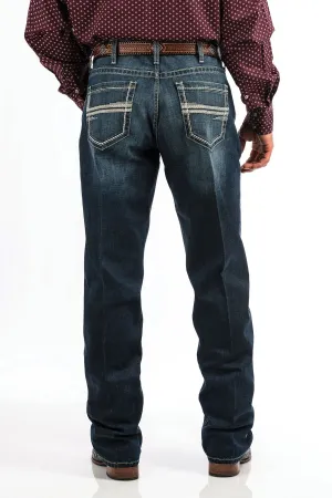 CLMB67434001-26-34 Jeans - Mens Cinch Sawyer Dark Stone
