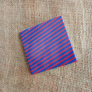 Colorful Porcelain Coasters with Fun Patterns