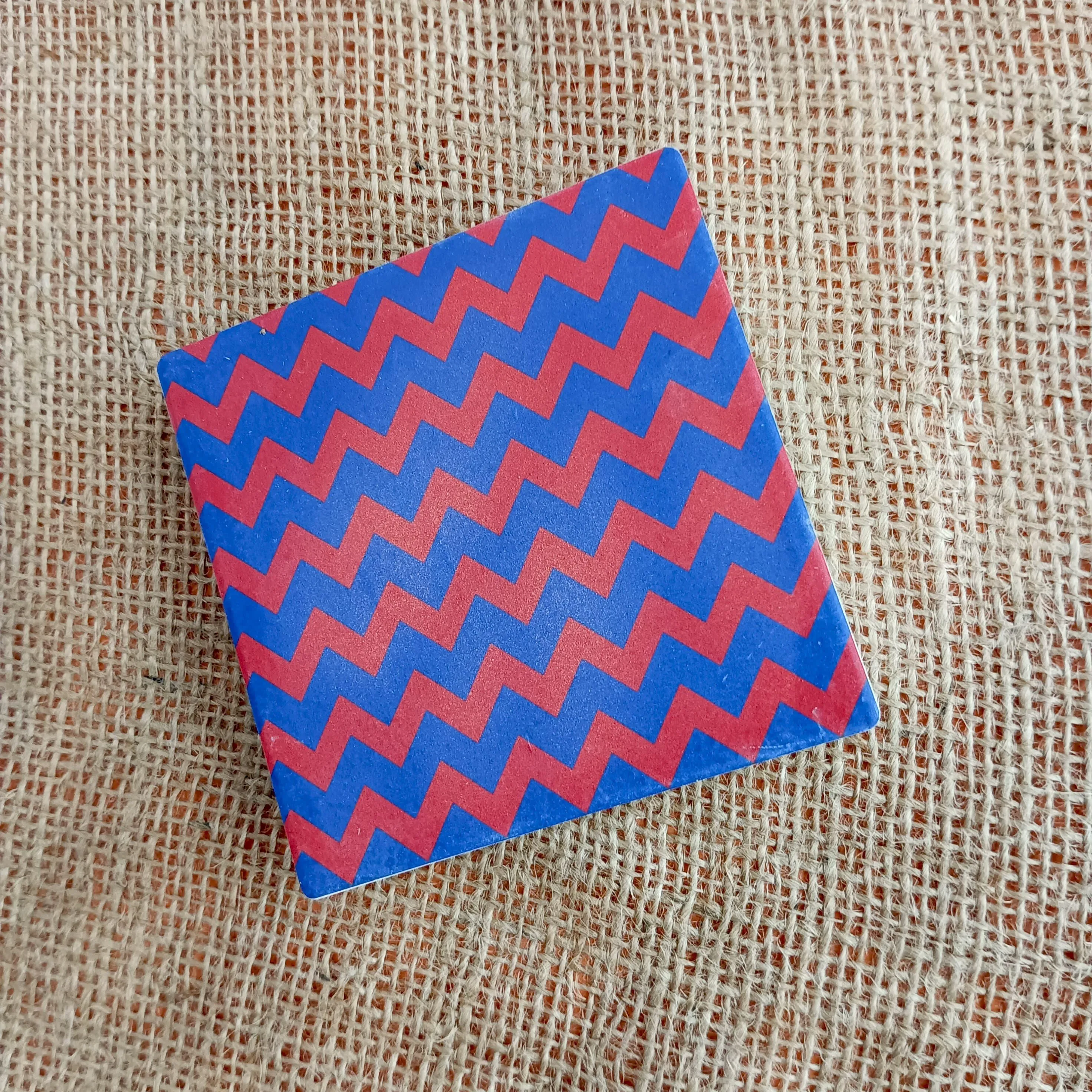 Colorful Porcelain Coasters with Fun Patterns